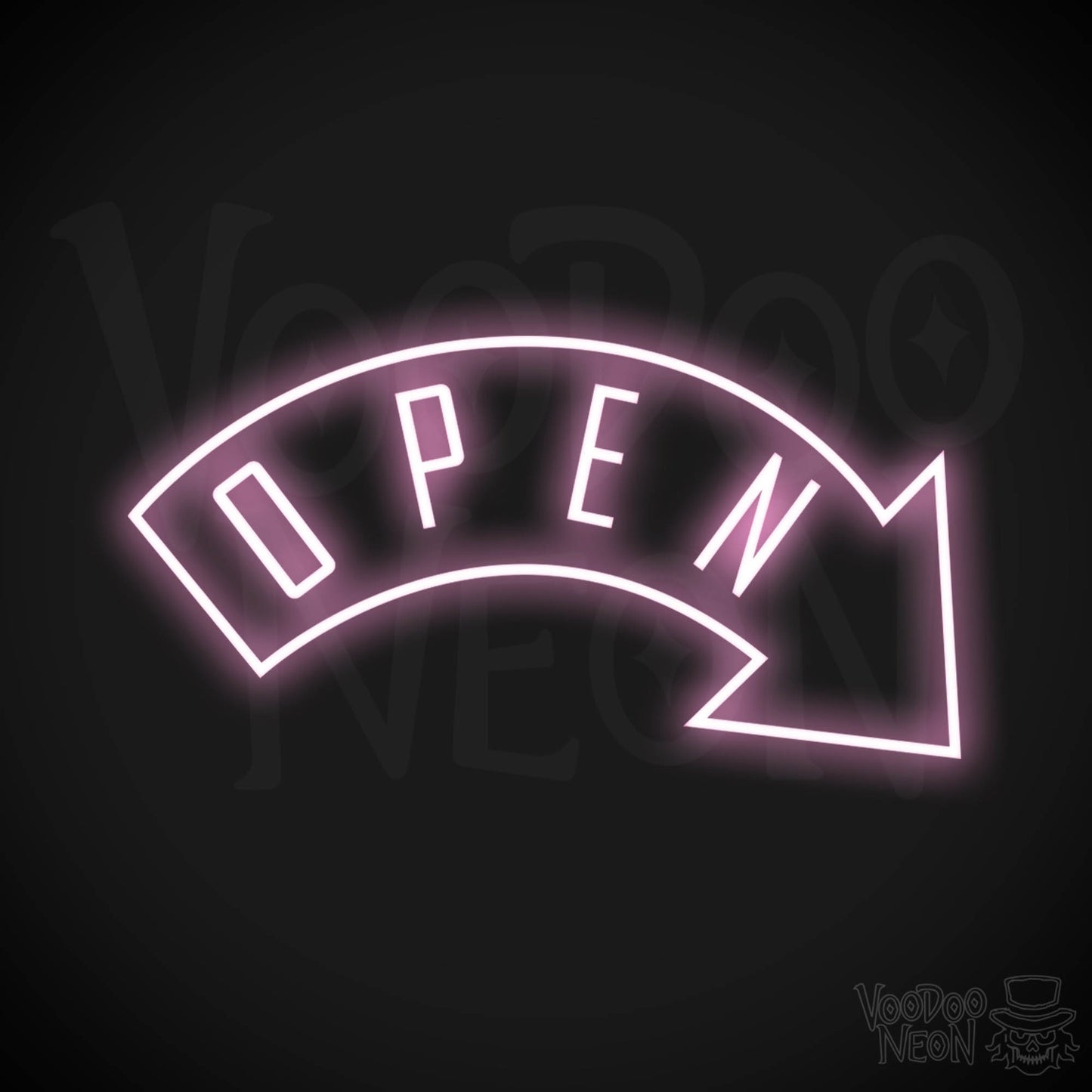 Open LED Neon - Light Pink