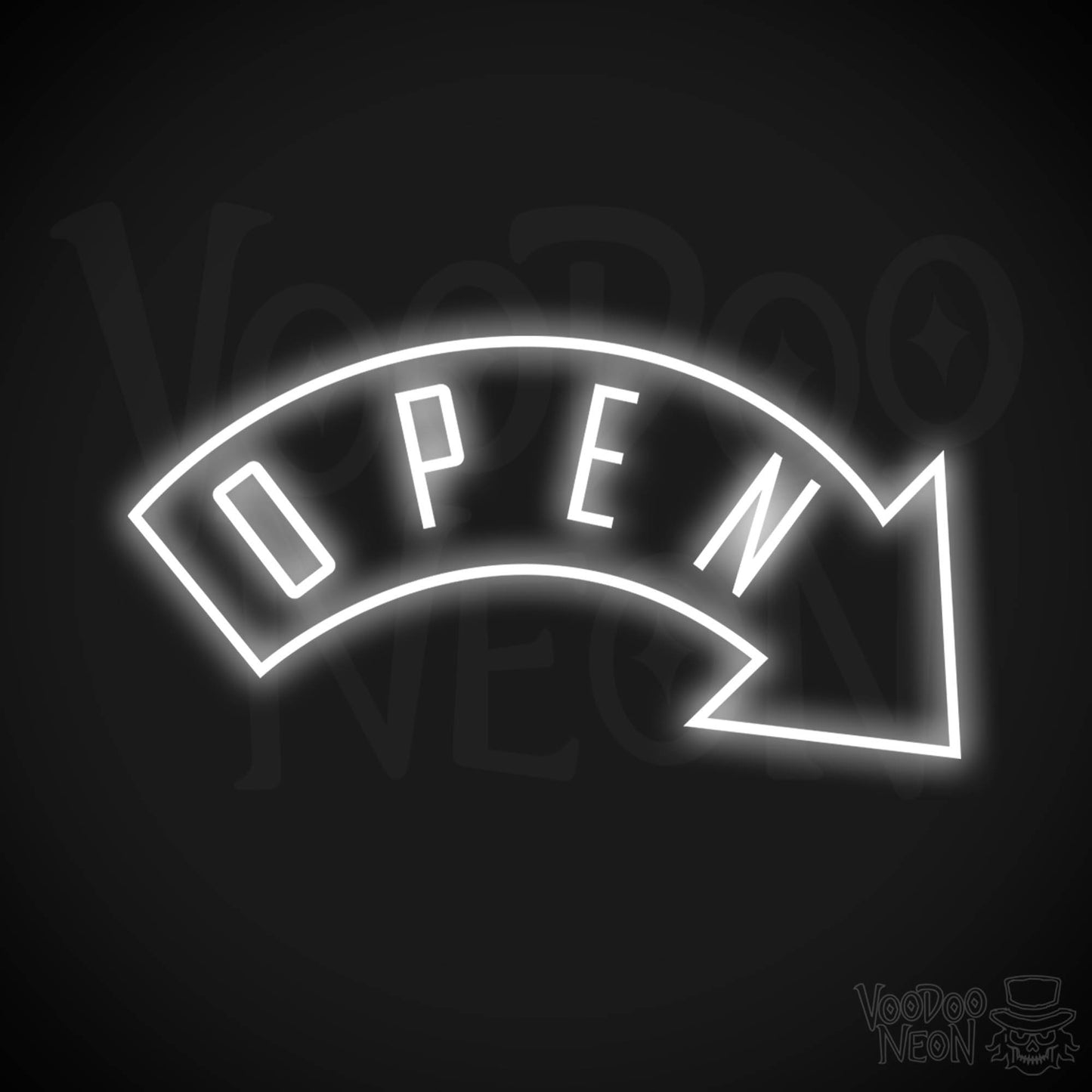 Open LED Neon - White