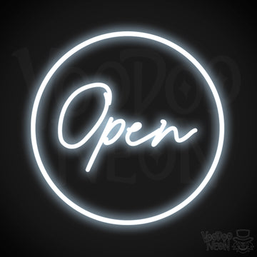 Open LED Neon - Cool White