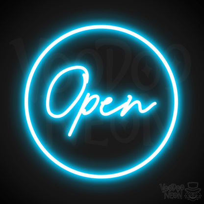 Open LED Neon - Dark Blue