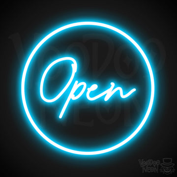 Open LED Neon - Dark Blue