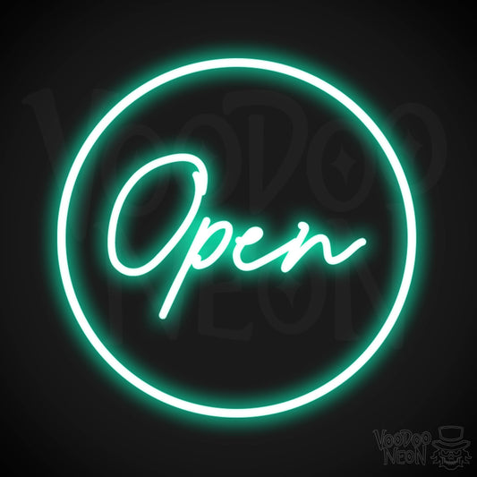 Open LED Neon - Light Green
