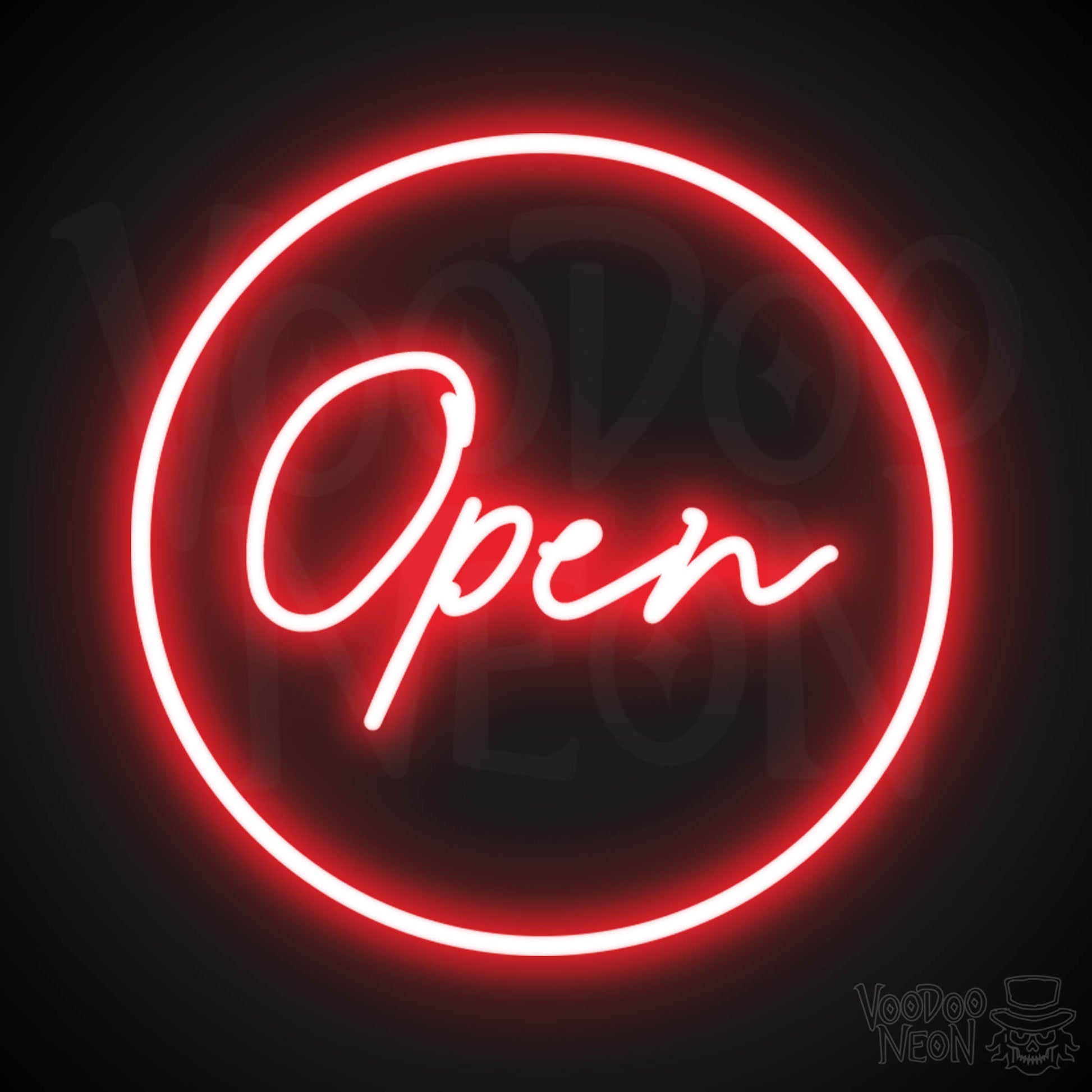 Open LED Neon - Red