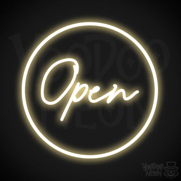 Open LED Neon - Warm White