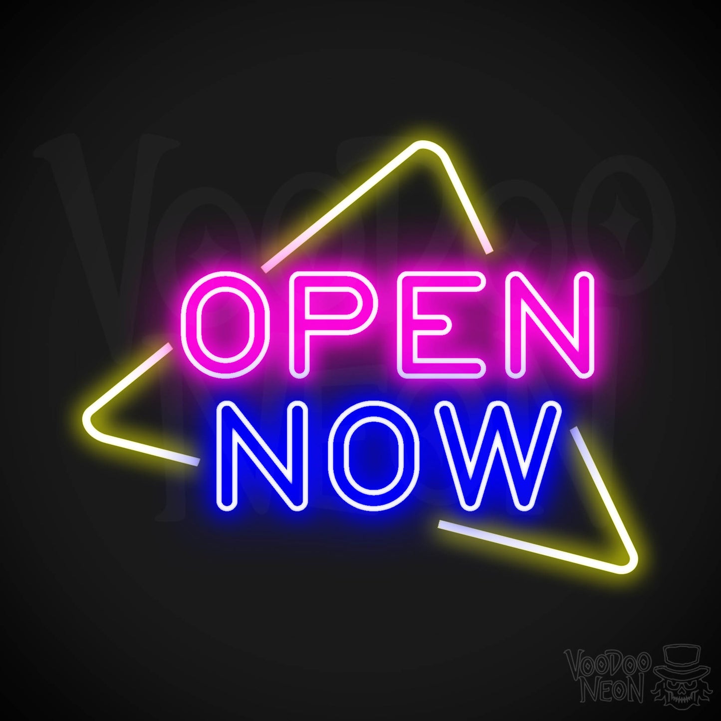 Neon Open Now Shop Sign - Open Now Neon Sign - LED Sign - Color Multi-Color