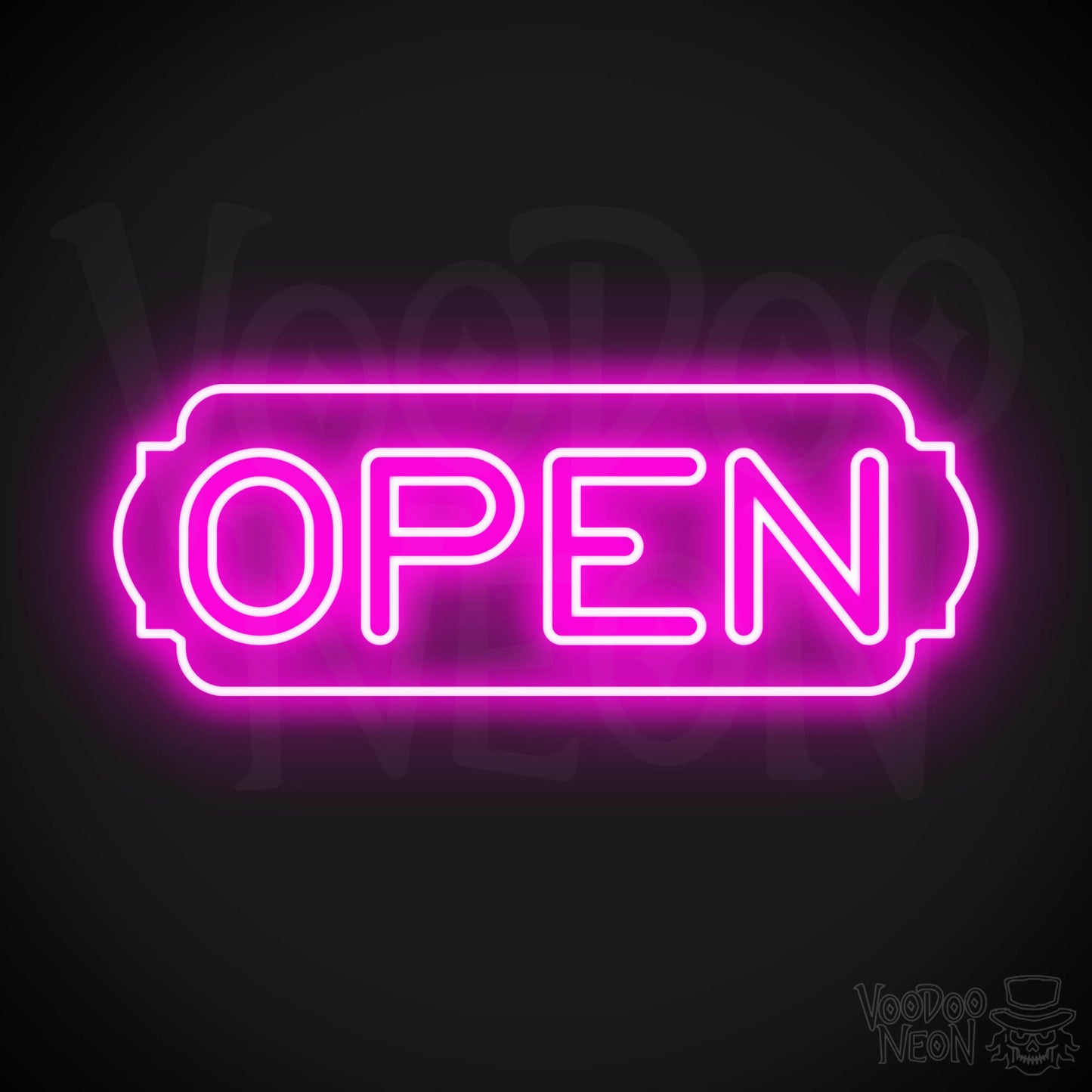Open Neon Sign - Neon Business Open Sign - LED Signs - Color Pink