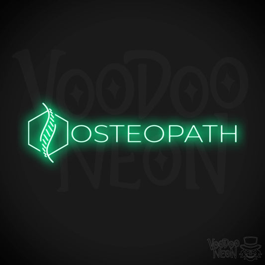 Osteopath LED Neon - Green