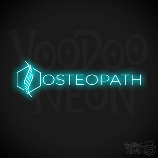 Osteopath LED Neon - Ice Blue