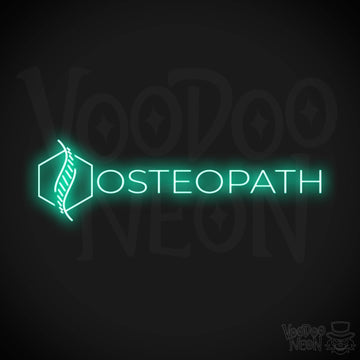 Osteopath LED Neon - Light Green