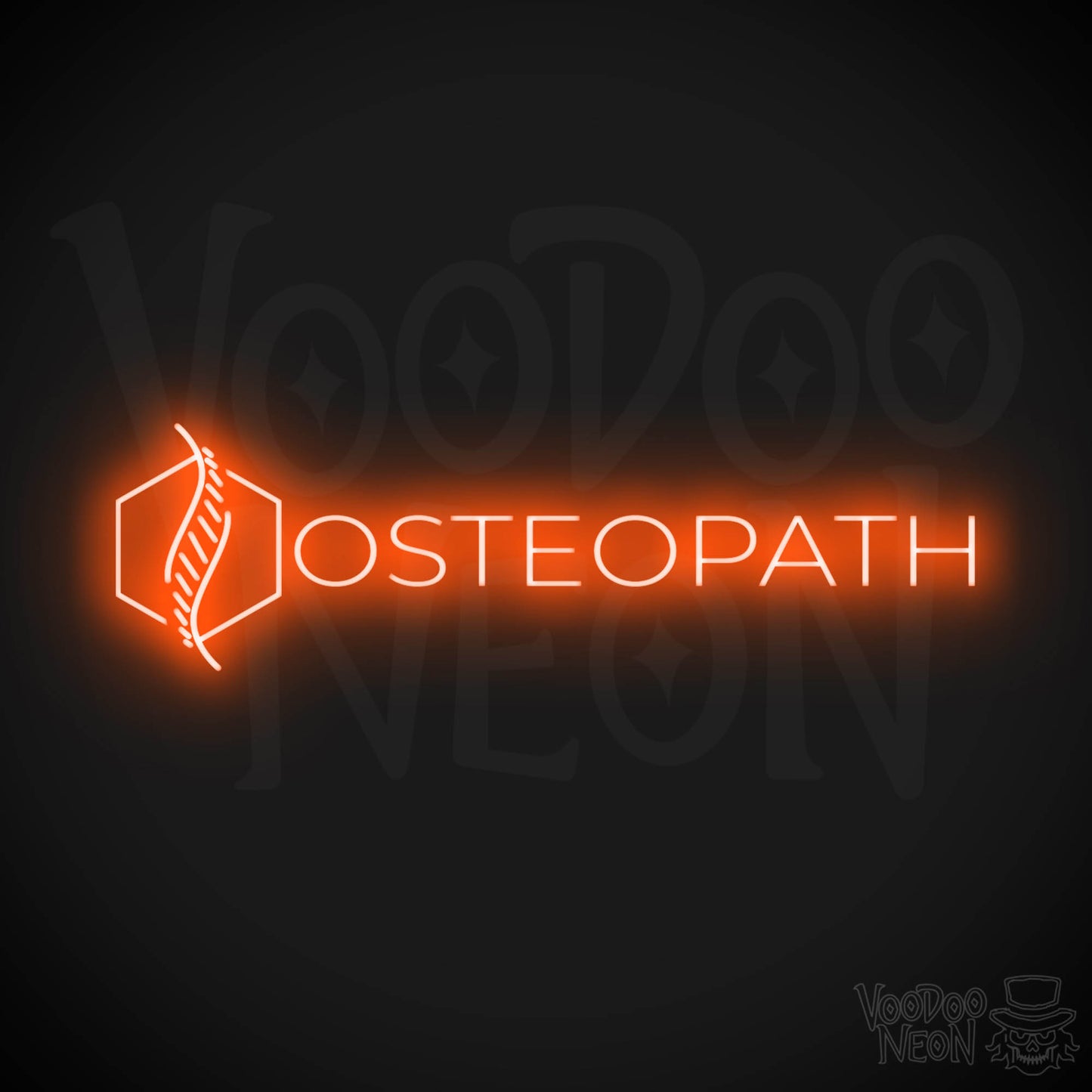Osteopath LED Neon - Orange