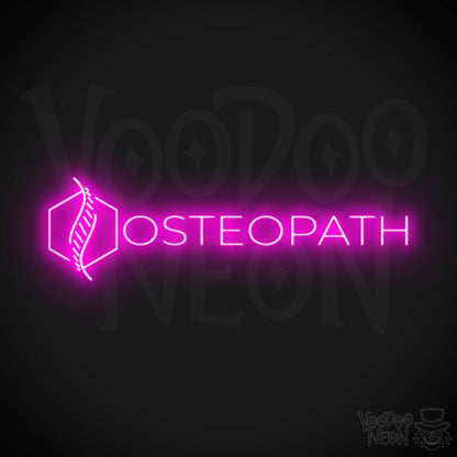 Osteopath LED Neon - Pink