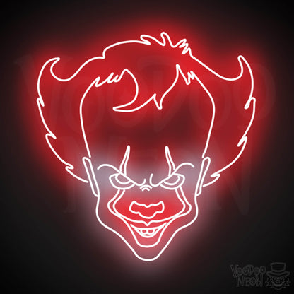 Pennywise Neon Sign - Neon Pennywise Sign - Color Multi-Color