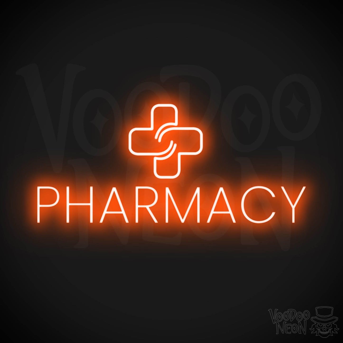 Pharmacy LED Neon - Orange