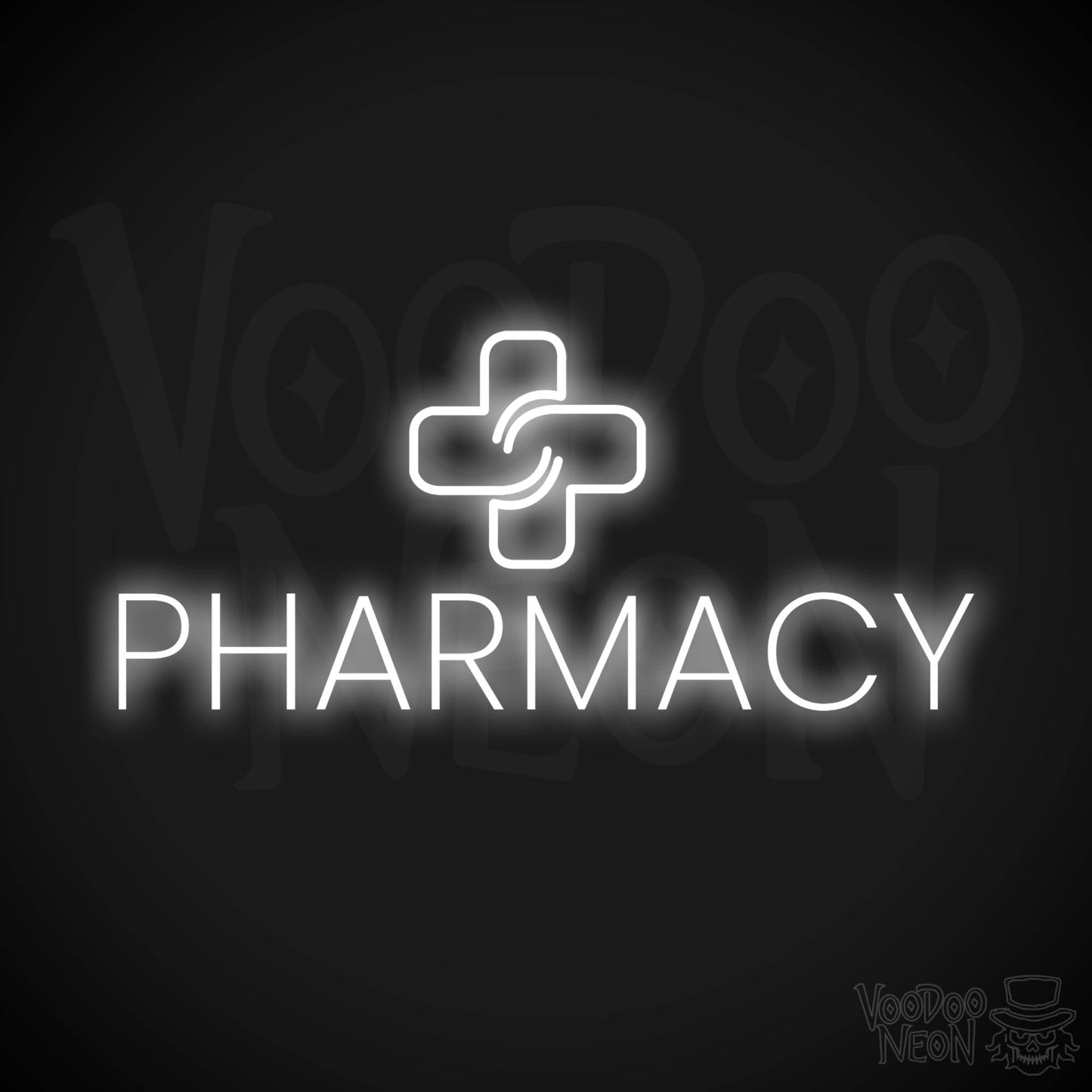 Pharmacy LED Neon - White