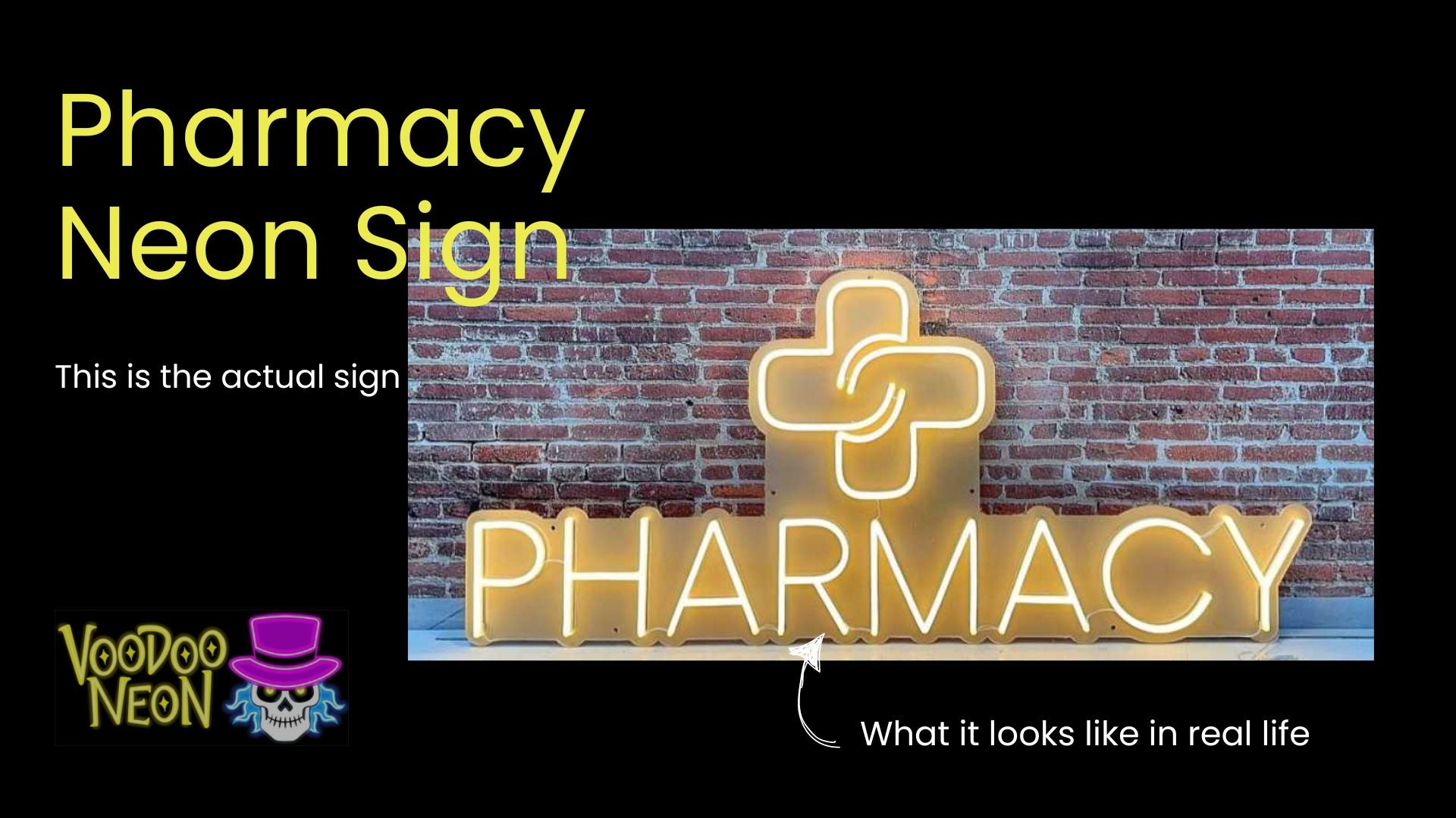 Pharmacy - Actual Neon Sign