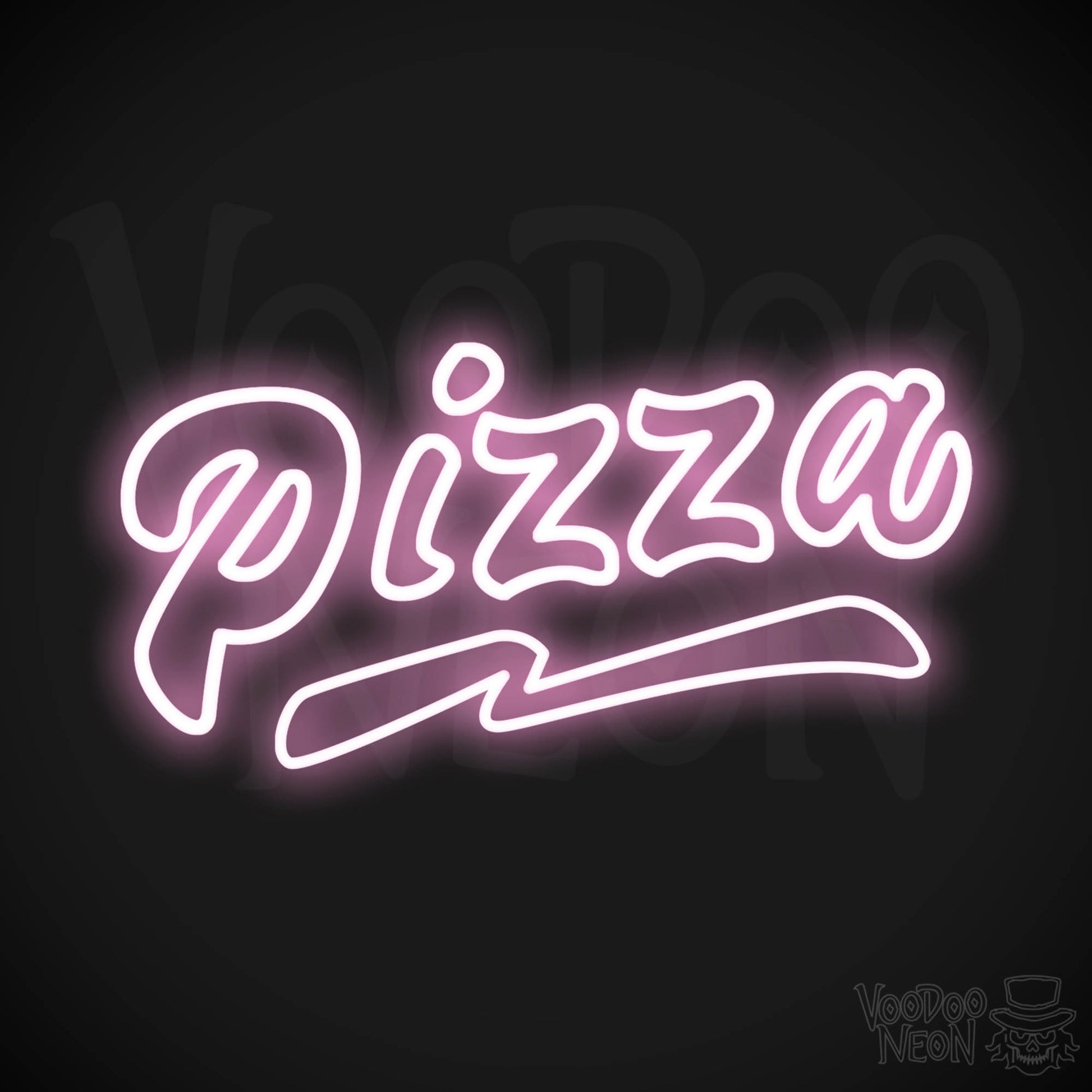 Pizza 2 LED Neon - Light Pink