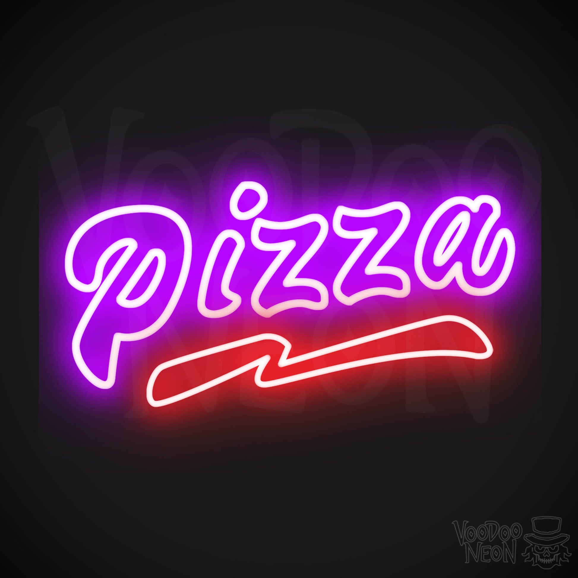 Pizza 2 LED Neon - Multi-Color