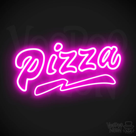 Pizza 2 LED Neon - Pink