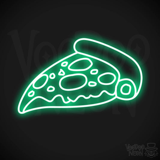 Pizza 3 LED Neon - Green