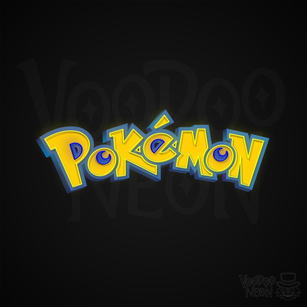 Pokemon Neon Sign - Free Shipping - Voodoo Neon