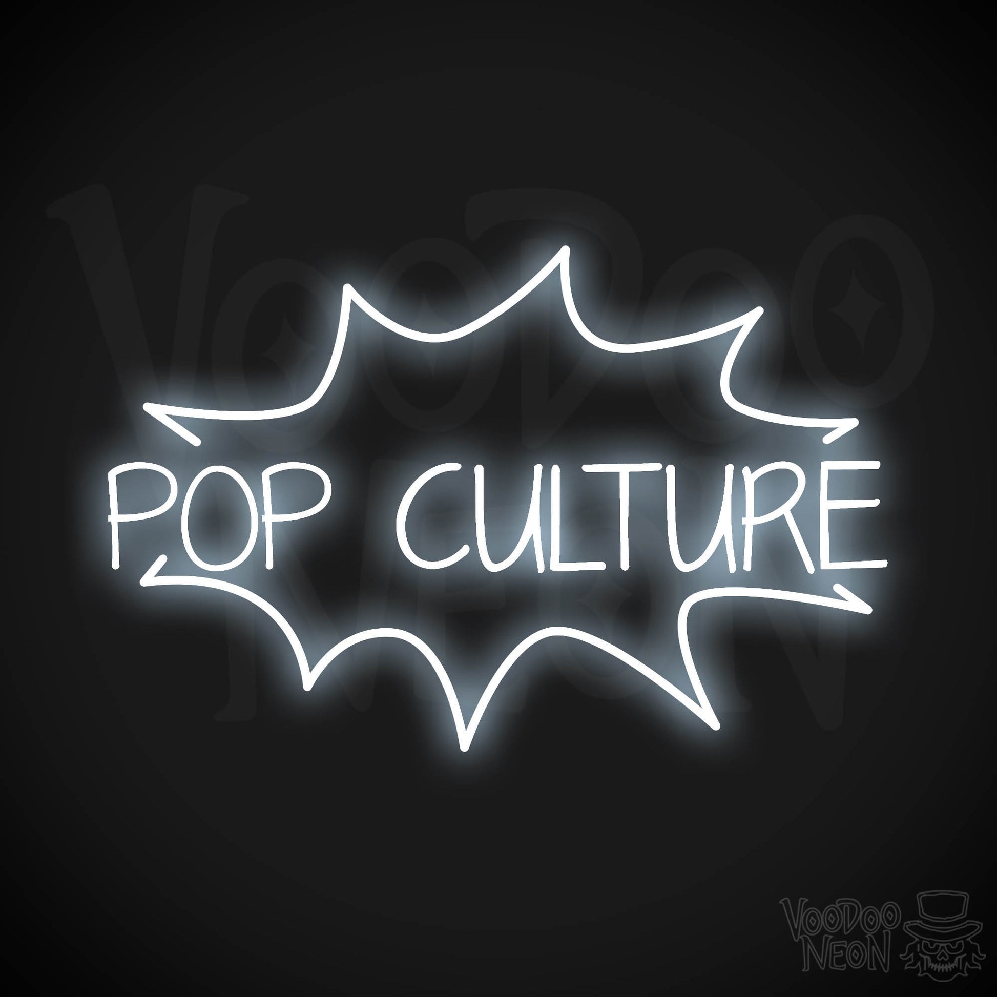 Pop Culture LED Neon - Cool White