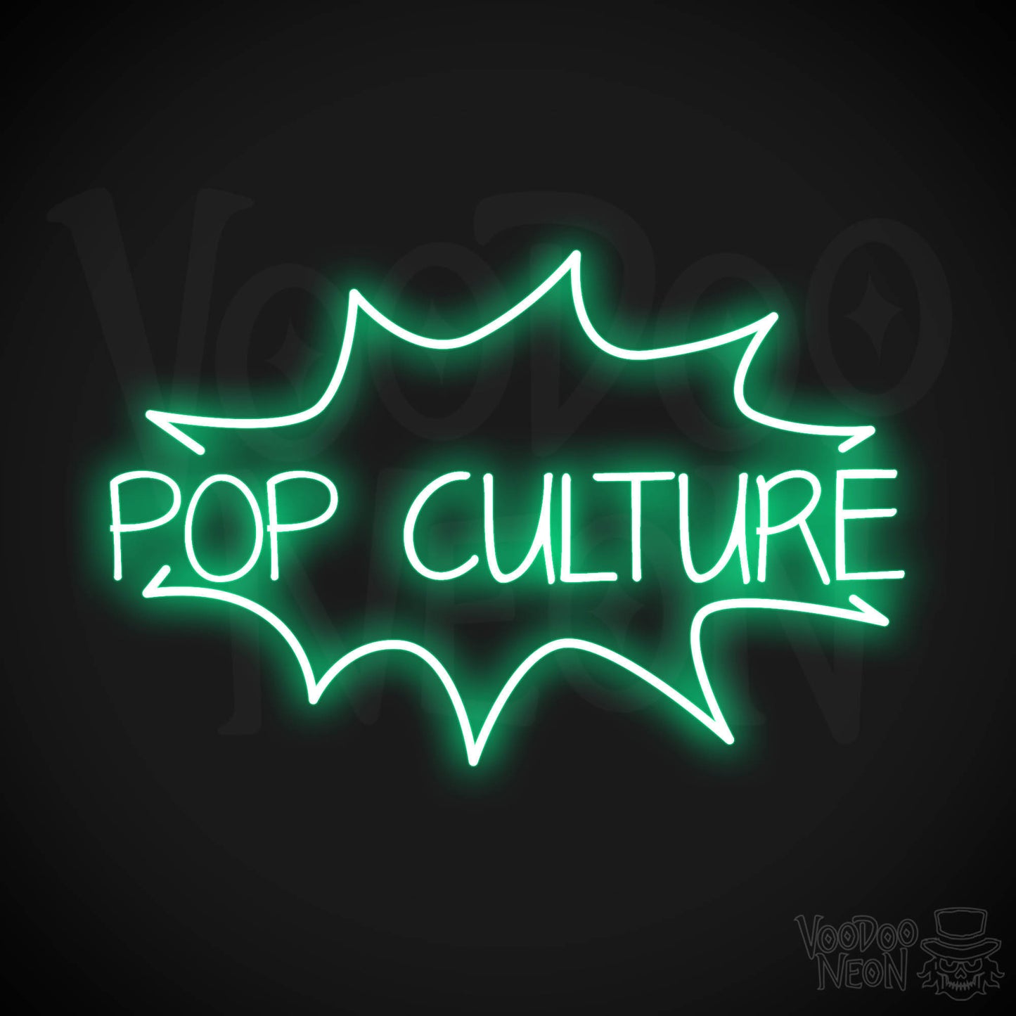 Pop Culture LED Neon - Green