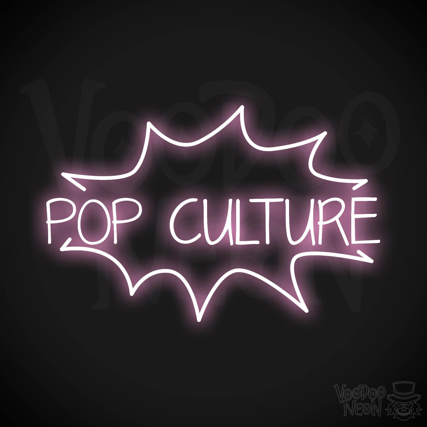 Pop Culture LED Neon - Light Pink