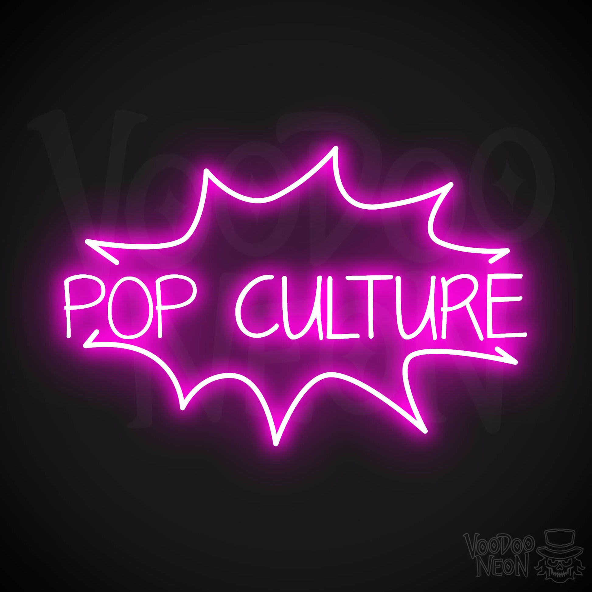 Pop Culture LED Neon - Pink