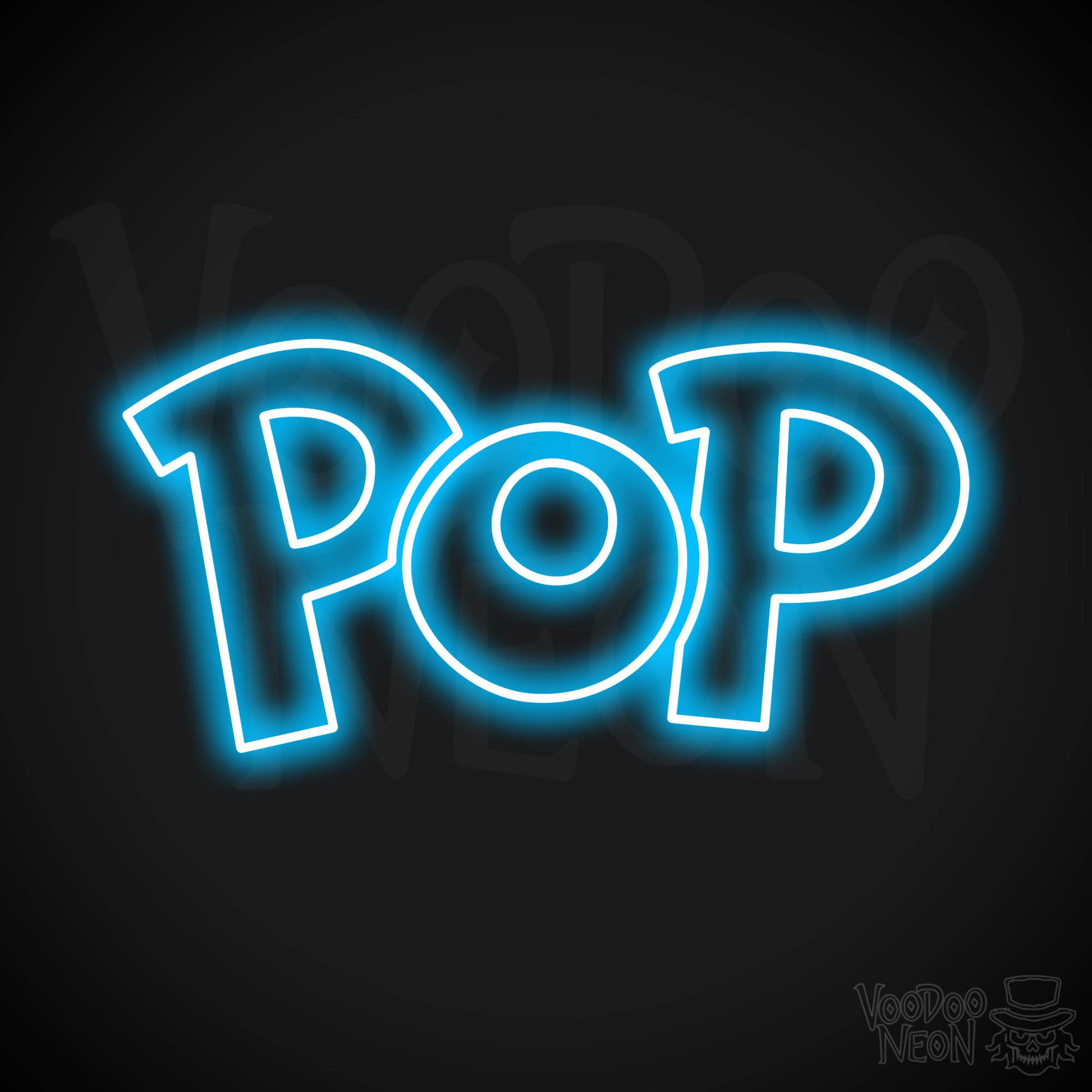 Pop LED Neon - Dark Blue
