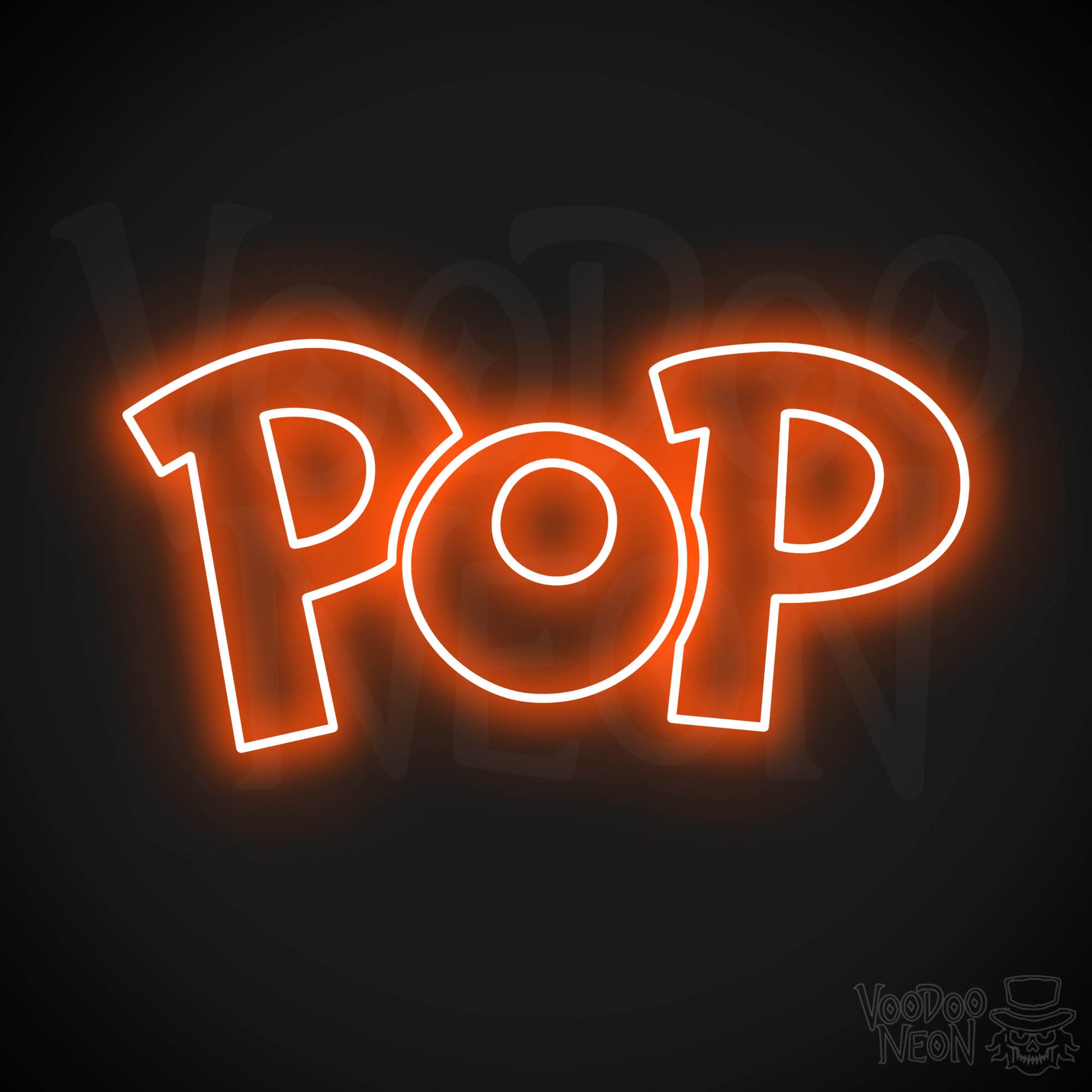 Pop LED Neon - Orange