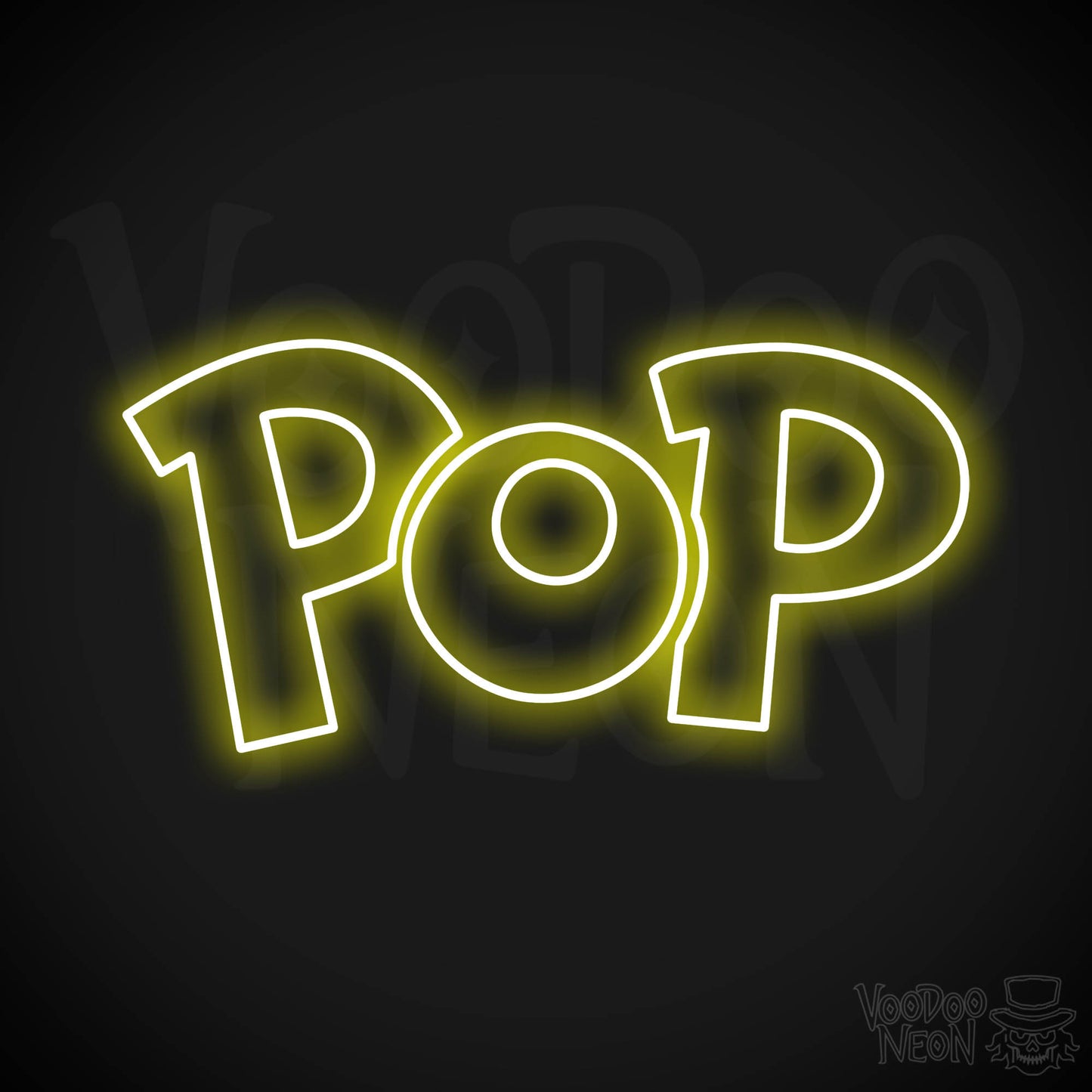 Pop LED Neon - Yellow