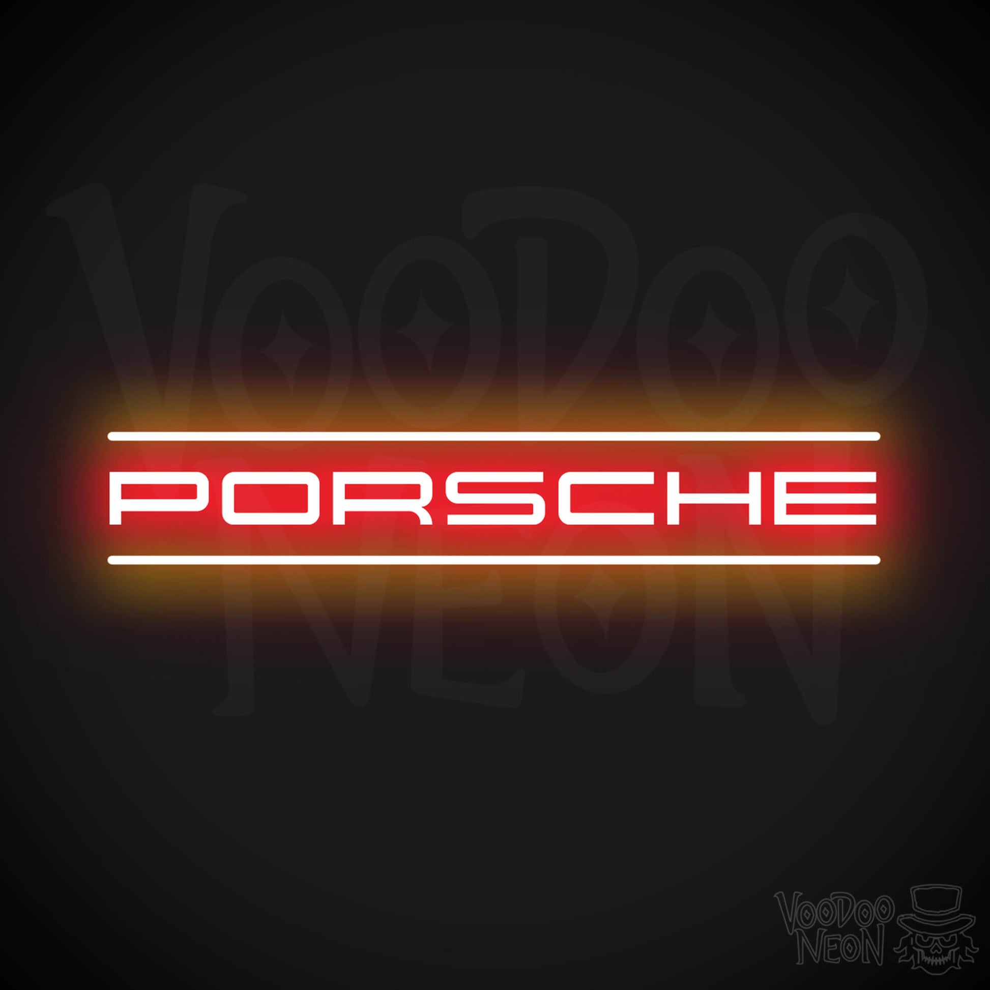 Porsche Neon Sign - Porsche Sign - Porsche Decor - Wall Art - Color Multi-Color