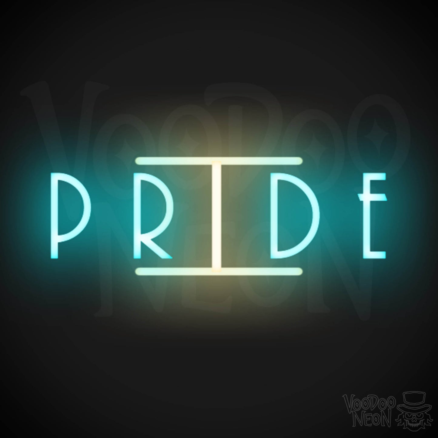 Pride Neon Sign - Neon Pride Sign - Color Multi-Color