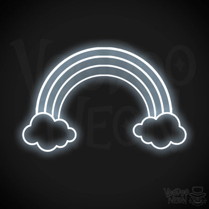 Neon Rainbow Sign - Rainbow Neon Sign - Rainbow LED Wall Art - Color Cool White