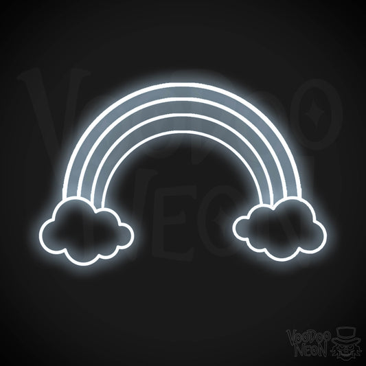 Neon Rainbow Sign - Rainbow Neon Sign - Rainbow LED Wall Art - Color Cool White