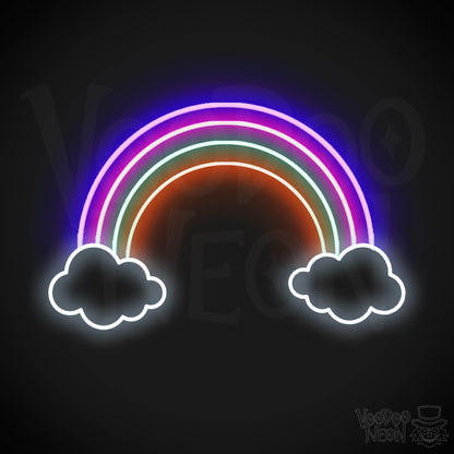 Neon Rainbow Sign - Rainbow Neon Sign - Rainbow LED Wall Art - Color Multi-Color