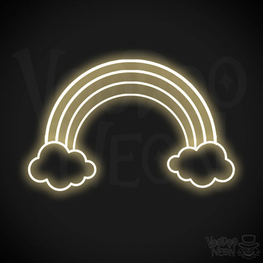 Neon Rainbow Sign - Rainbow Neon Sign - Rainbow LED Wall Art - Color Warm White