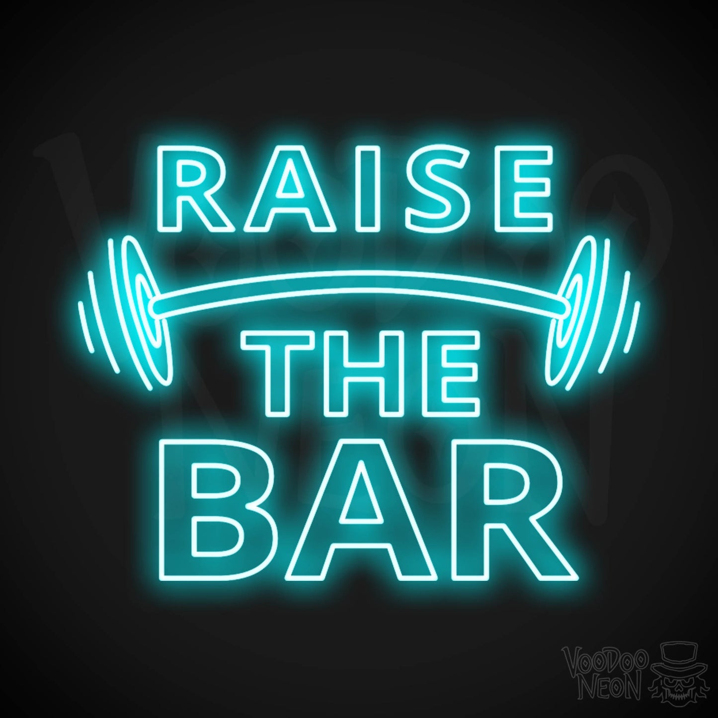 Raise The Bar LED Neon - Ice Blue