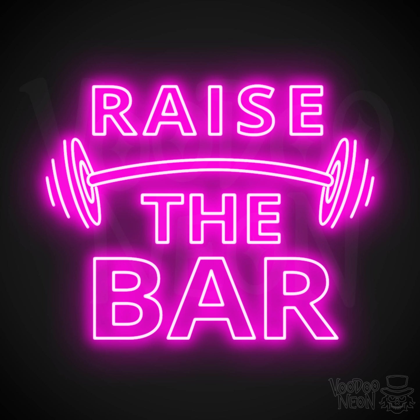Raise The Bar LED Neon - Pink