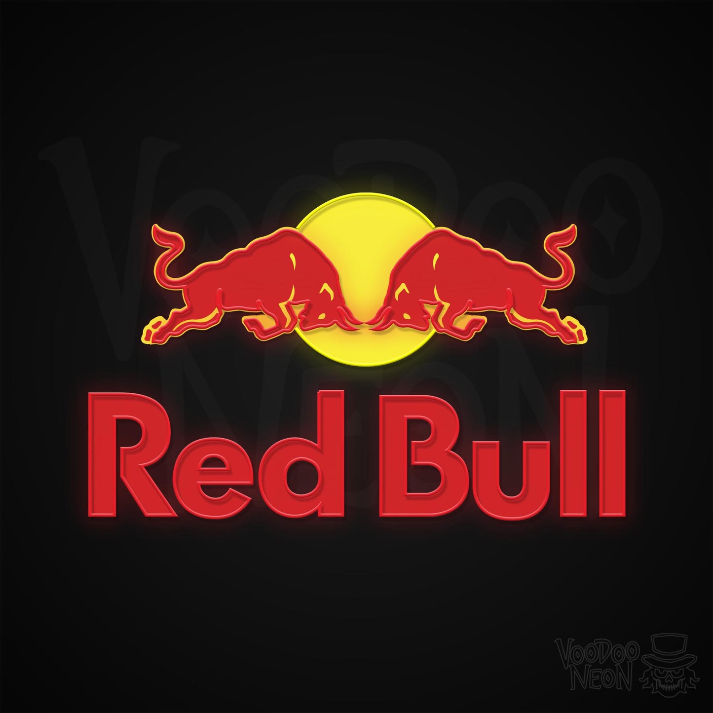 Red Bull neon sign