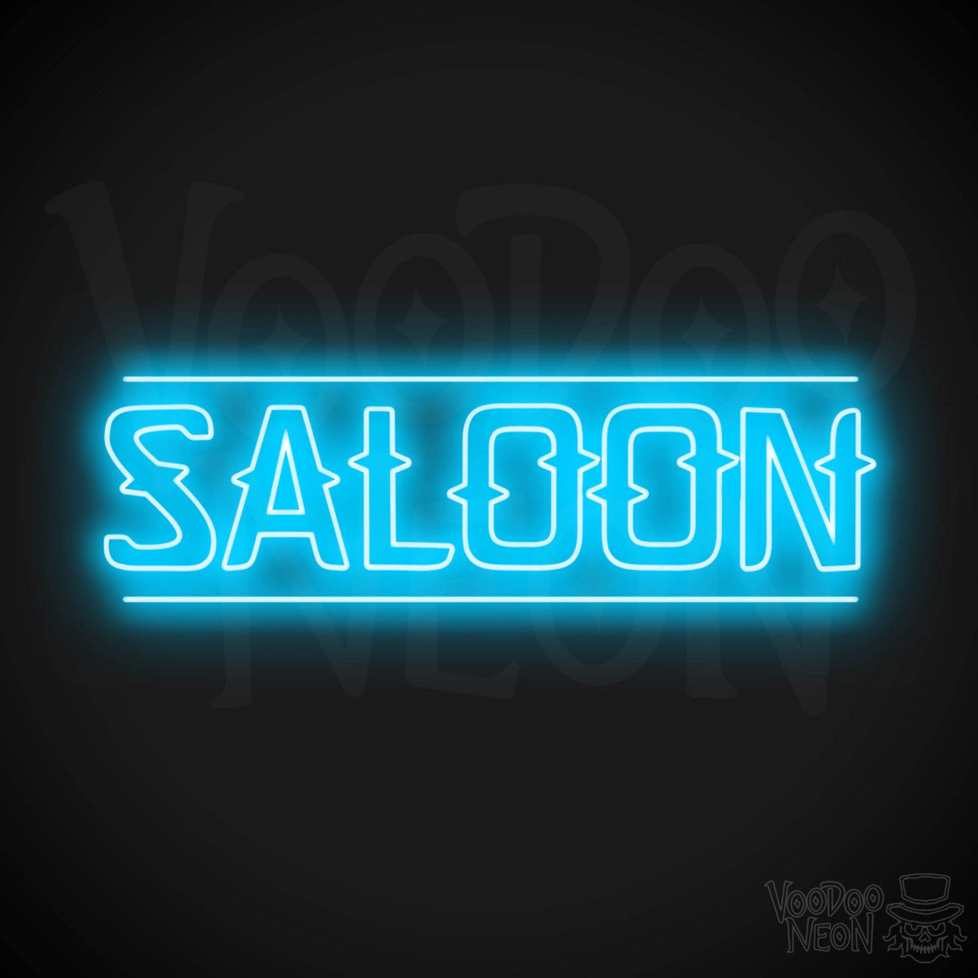 Saloon LED Neon - Dark Blue