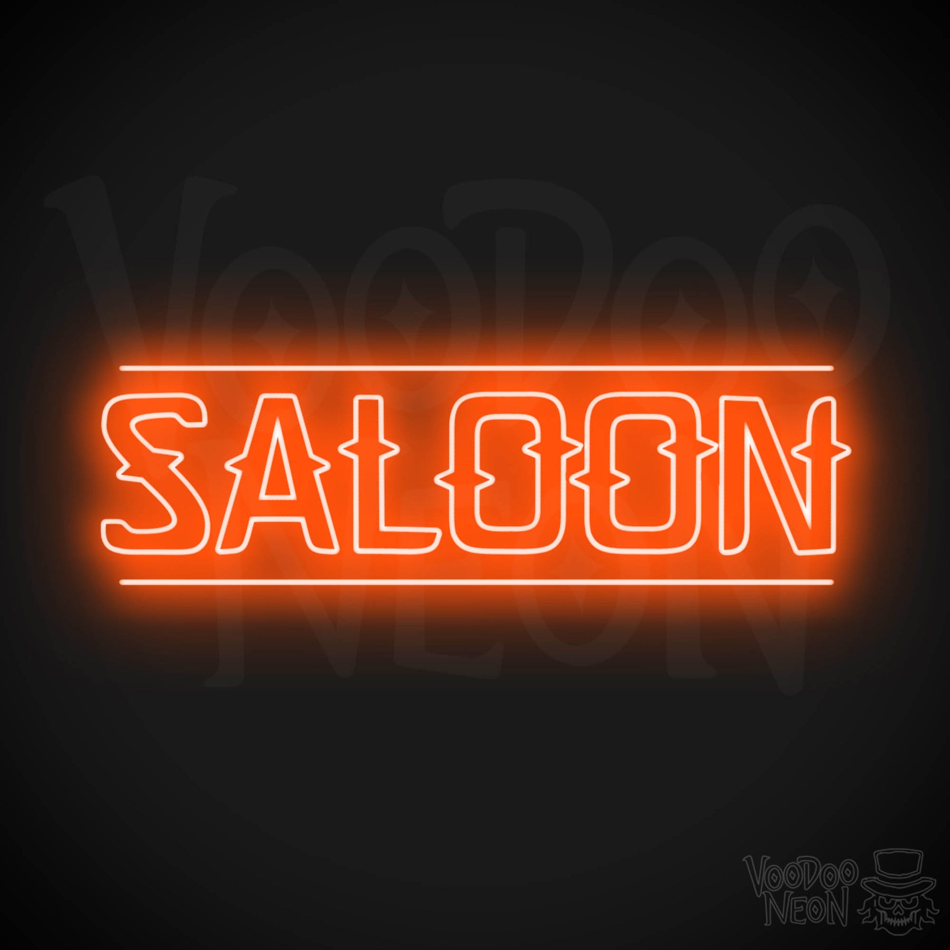 Saloon LED Neon - Orange