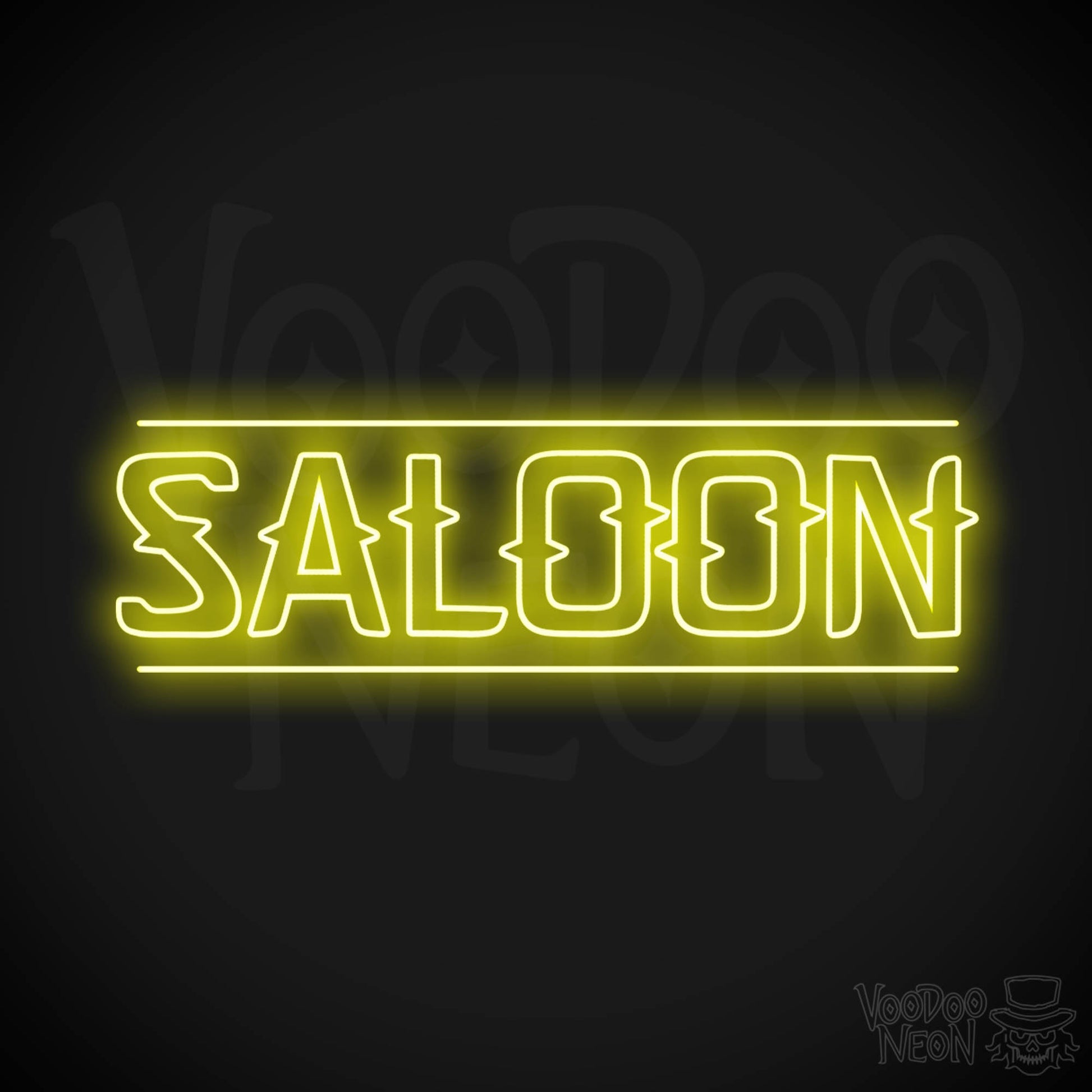 Saloon LED Neon - Yellow
