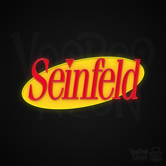 Seinfeld Neon Sign - Multi-Color - Blackwall