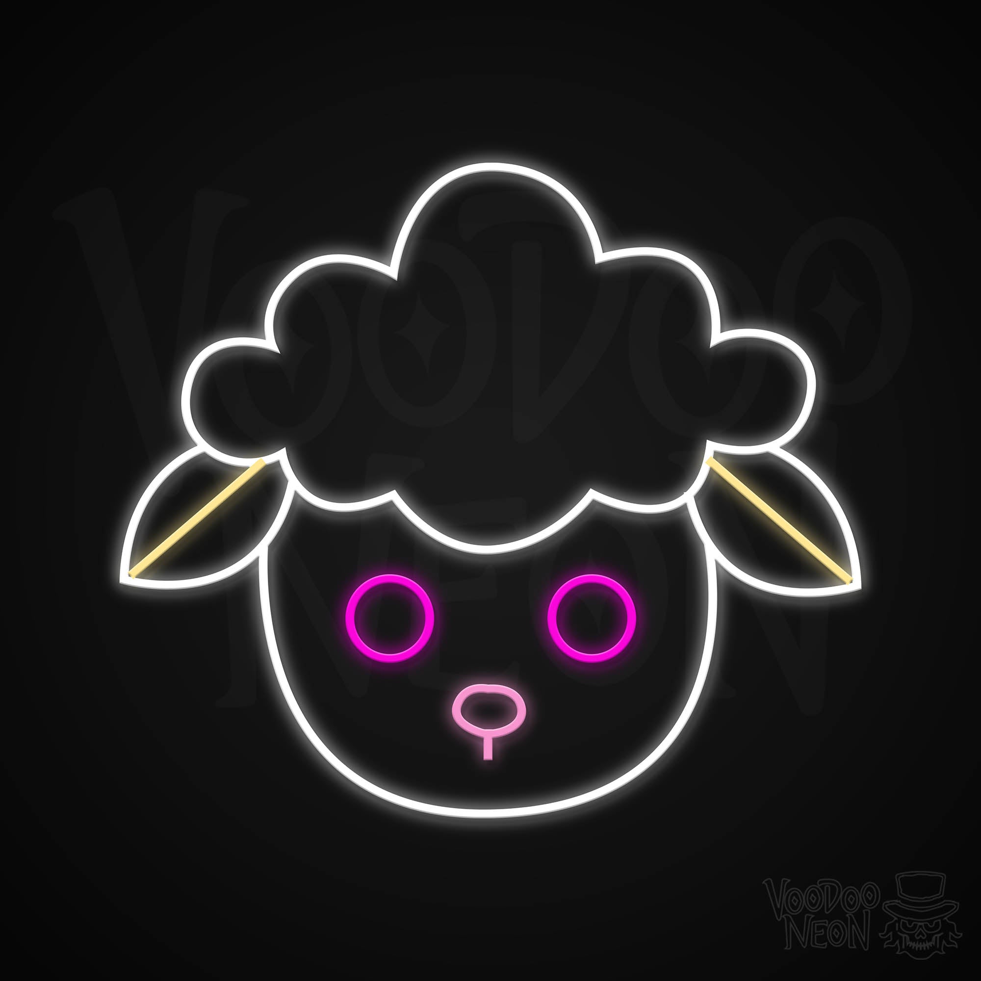 Funny Sheep Neon Sign