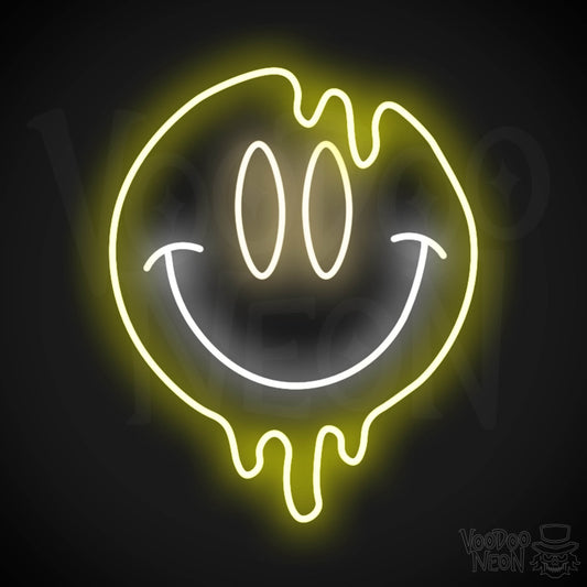 Smile Neon Sign - Neon Smile Sign - Neon Wall Art - Color Multi-Color