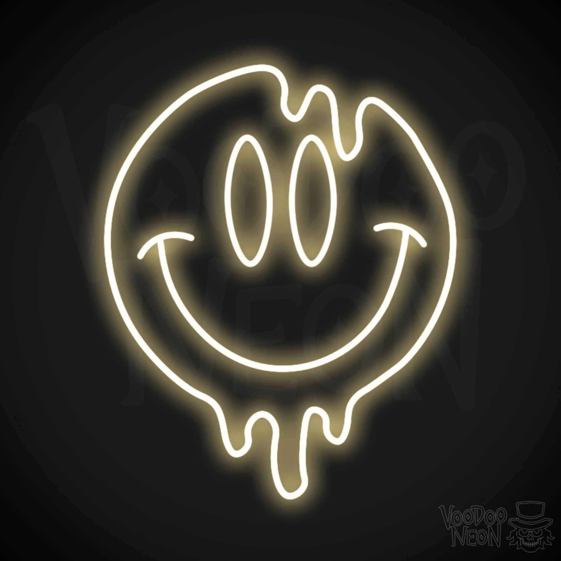 Smile Neon Sign - Neon Smile Sign - Neon Wall Art - Color Warm White