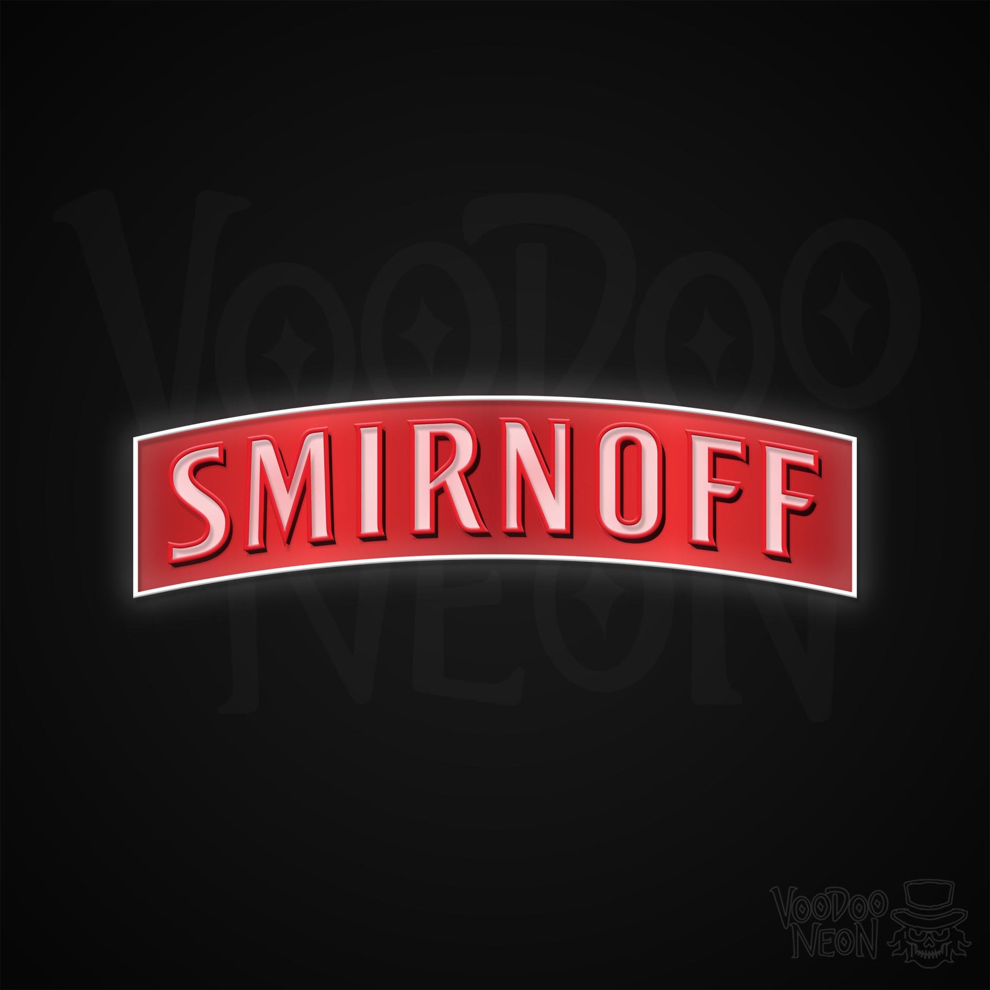 Smirnoff Neon Sign - Multi-Color - Blackwall