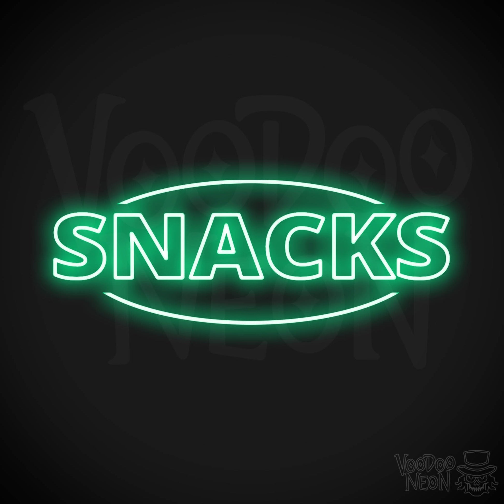 Snacks LED Neon - Green