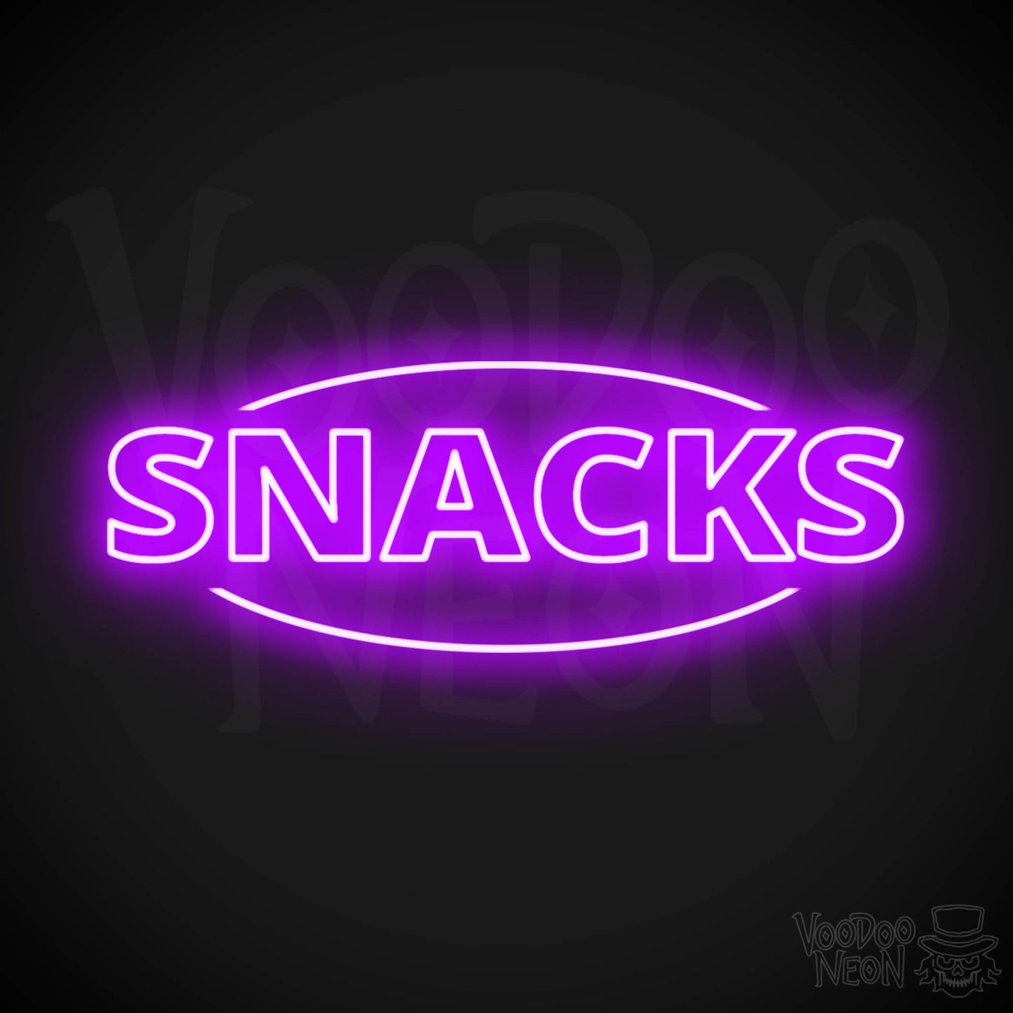 Snacks LED Neon - Purple
